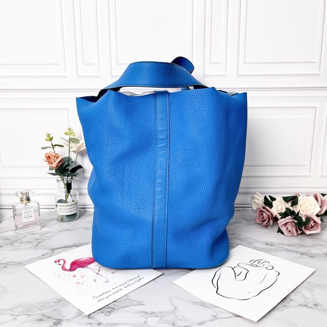 Hermes Picotin 31 in Blue SHW