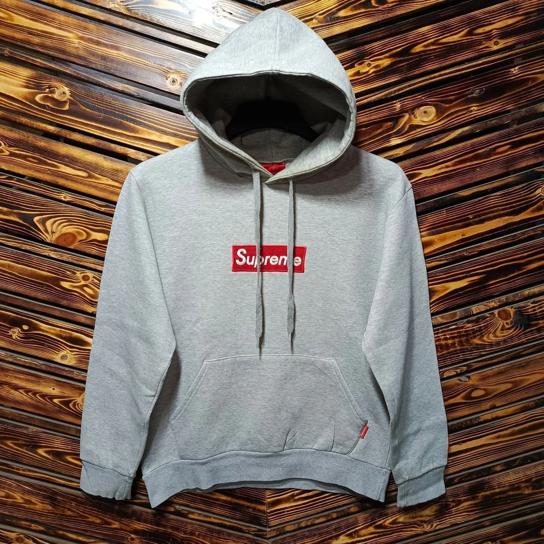 Jaket hoodie supreme shop