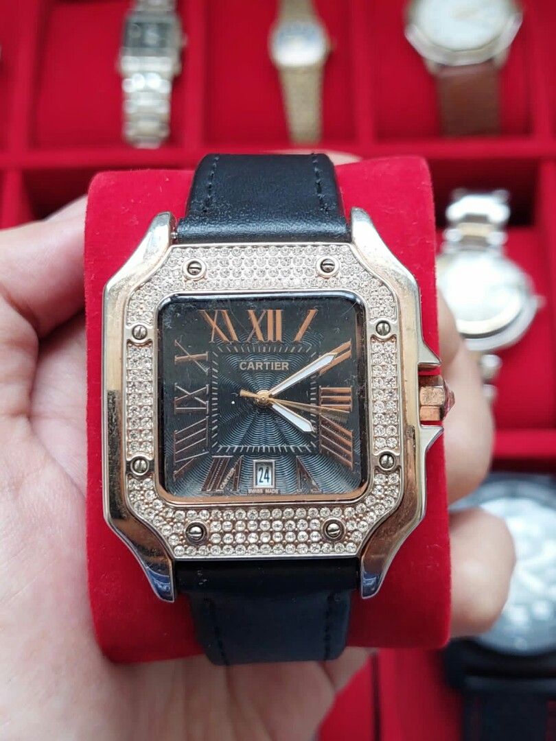 Jam tangan CARTIER jubile swiss Barang Mewah Jam Tangan di Carousell