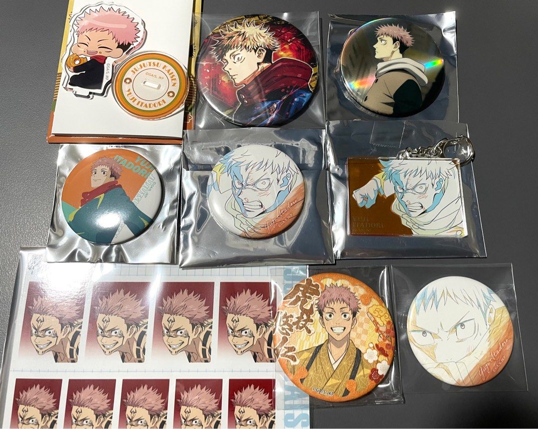 Jujutsu Kaisen Badges Acrylic Stands/keychain, Hobbies Toys