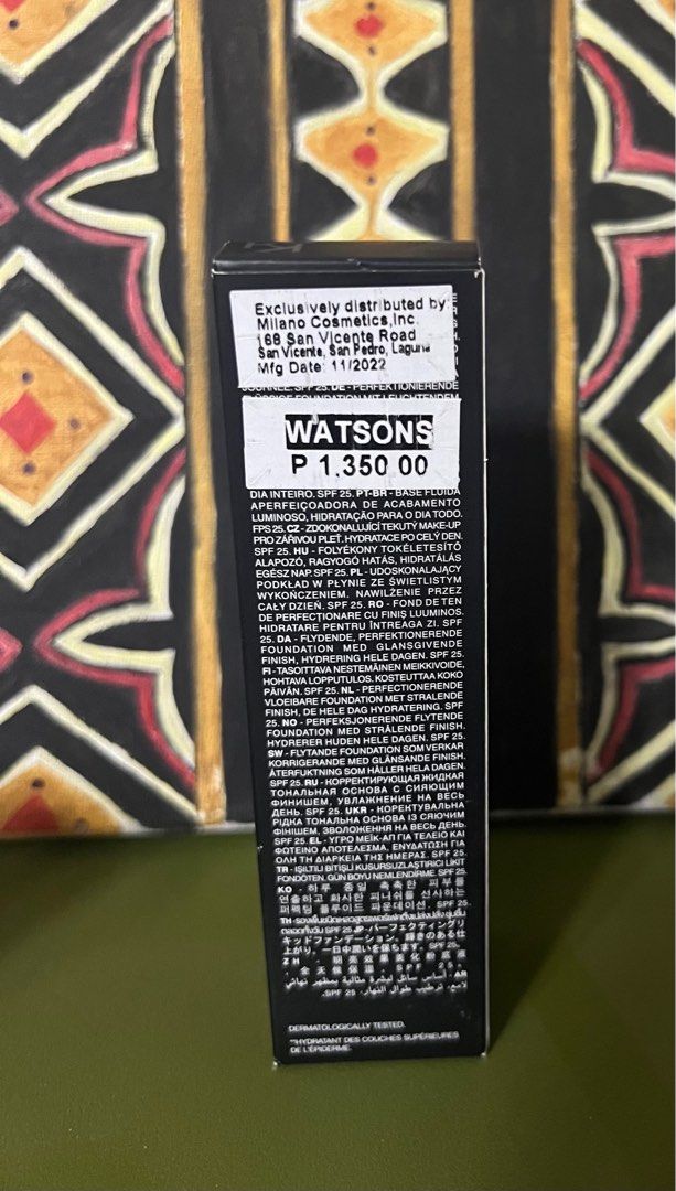 Kiko Milano Insta Moisture Foundation (Category: Makeup) located in Quezon City. Submitted by thegoodstuff_ph (Listing ID 1333954784, Image 3). Description: Bought 2 weeks ago Used twice Shade: 1.5G RFS: Not my shade.