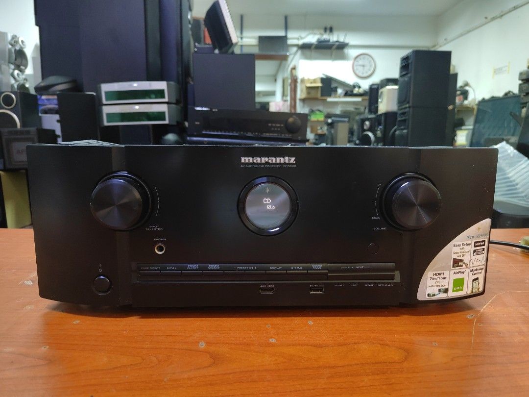 Auna Amp 7100 7.1 Av Receiver 2000w Ku marantz 7. 1 av amp. Rosak, Audio, Soundbars, Speakers & Amplifiers