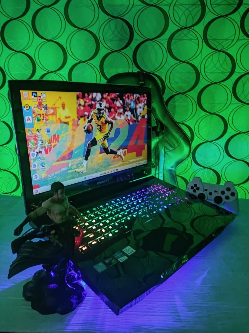 Laptop Gaming Ipason Core i7 Ram 16/512gb Ssd Dual Vga Nvidia Siap Pakai COD