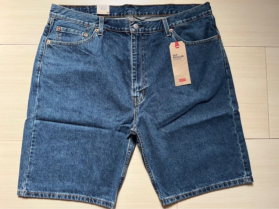 Levis 505 Regular Fit Men s Shorts Men s Fashion Bottoms Shorts on Carousell