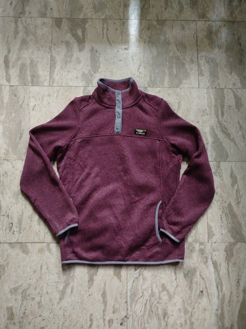 L.L. Bean quart snap fleece