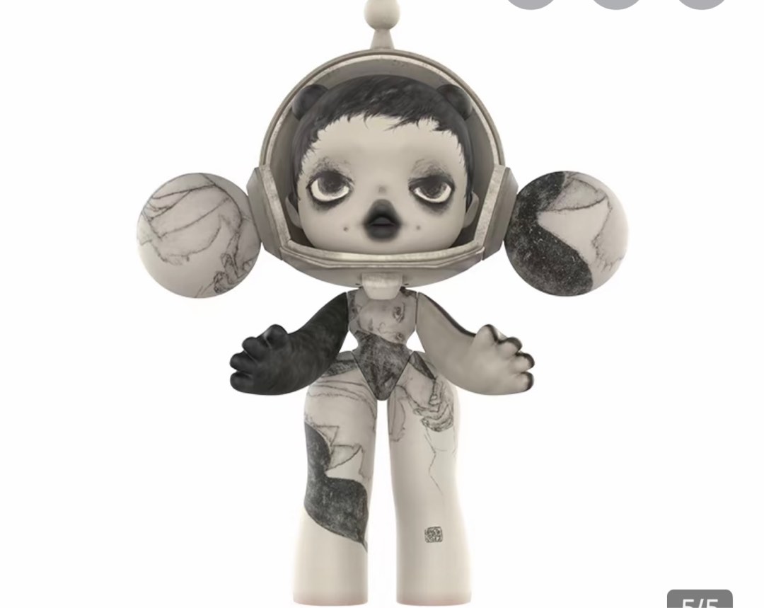 Fgon Mega a skullpanda 400% Fgon Schiele, Hobbies & Toys, Toys & Games on ...