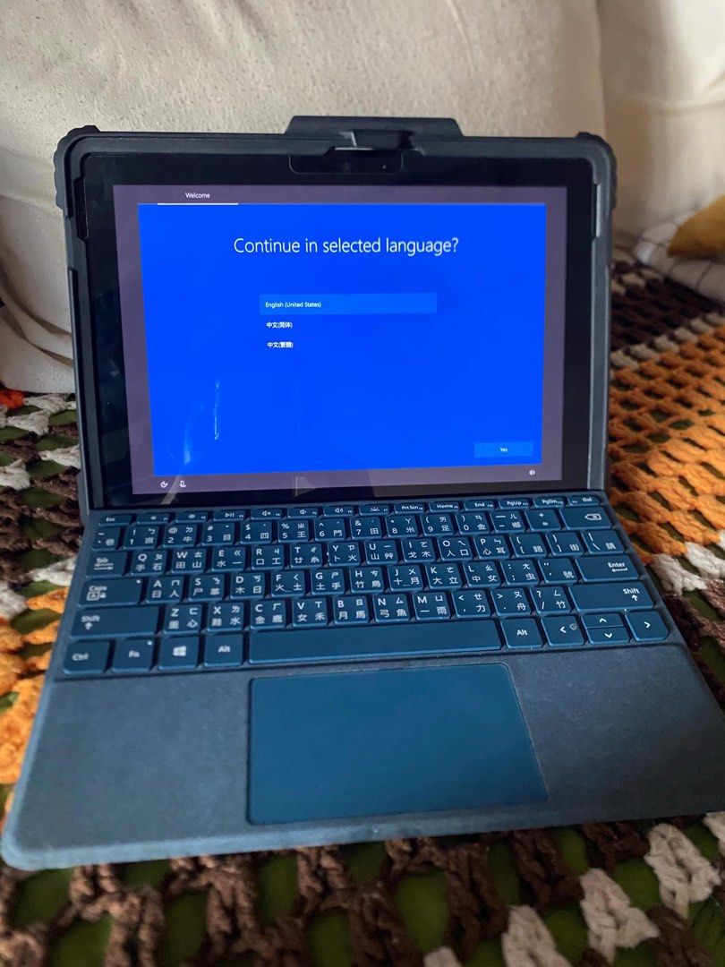 Microsoft Surface Go 1st Generation (Category: Laptops & Notebooks) located in Quezon City. Submitted by wjsn_fan (Listing ID 1333925782, Image 1). Description: 8GB RAM, 128GB SSD Windows 10 Clear camera Good for basic work (MS Office, Google Workspace, Browsing, watching movies) Comes with armor case and original surface keyboard dock worth 5k Charger is also included. 9.5k negotiable, PM for more details! More info: https://support.microsoft.co