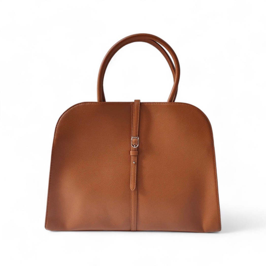 Monorow Blanc Large Tote Camel, Barang Mewah, Tas & Dompet