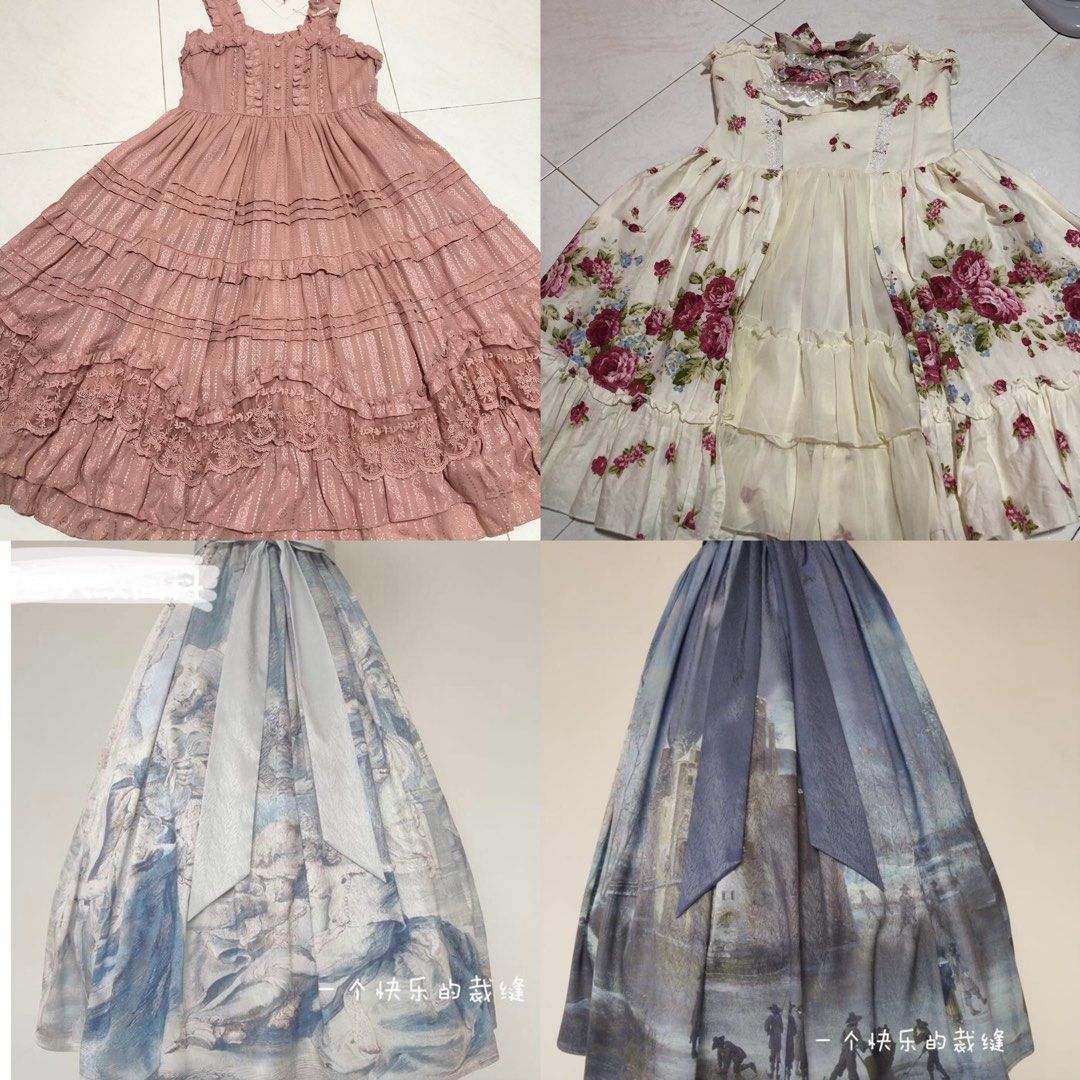 MOVING SALE Lolita JSK Dresses and Skirts gothic lolita fashion Women s Fashion Dresses Sets Dresses on Carousell