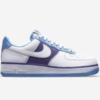 Nike Air Force x NBA Lakers White Coast Field Purple, Fesyen