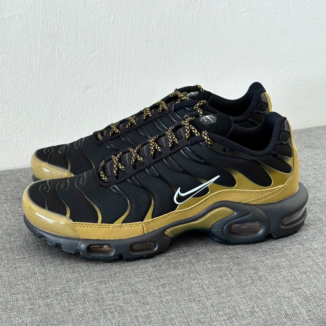 Nike Air Max TN Plus Bronzine Black Medium Ash BNIB Resmi Original ...