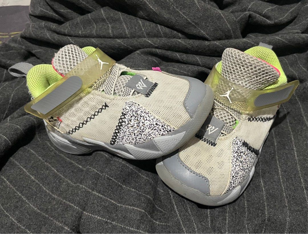Nike jordan why not zero.3 (Category: Babies & Kids Fashion) located in Rizal. Submitted by freshthrift (Listing ID 1334006013, Image 1). Description: Preloved for kids Nike jordan why not zero.3 Us 8c Uk 25.