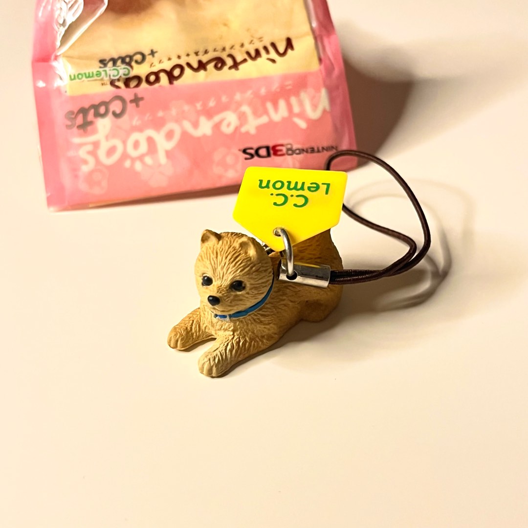 nintendogs pomeranian phone charm (t. trinkets trinket anik anik aniks