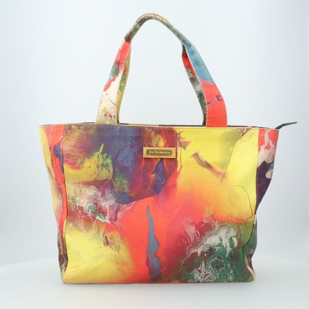 Jim thompson canvas tote bag cheap