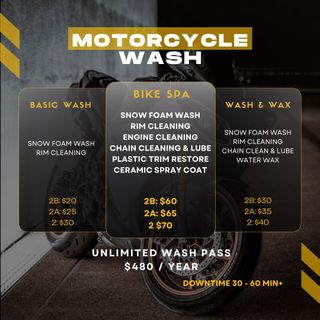 Affordable mobile bike wash For Sale Carousell Singapore
