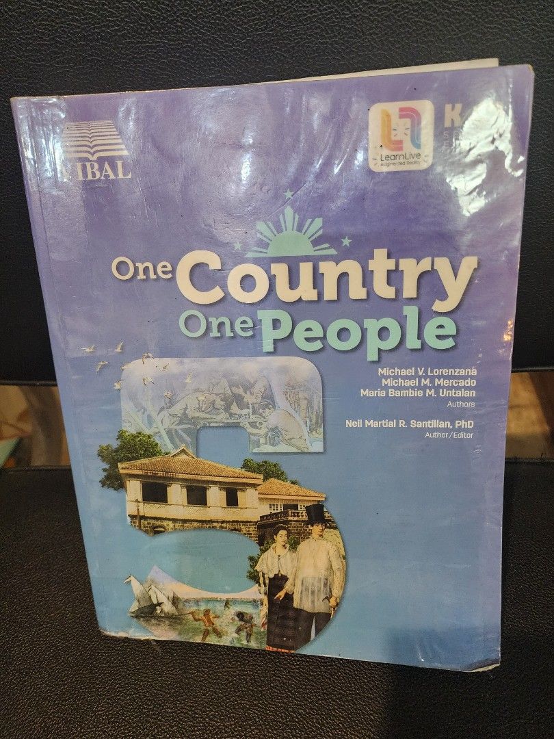 One Country, One People 5 (Category: Storybooks) located in Valenzuela. Submitted by absolutelychick (Listing ID 1333971000, Image 1). Description: may contain texts inside jrs, lbc, j&t lalamove/grab ready.