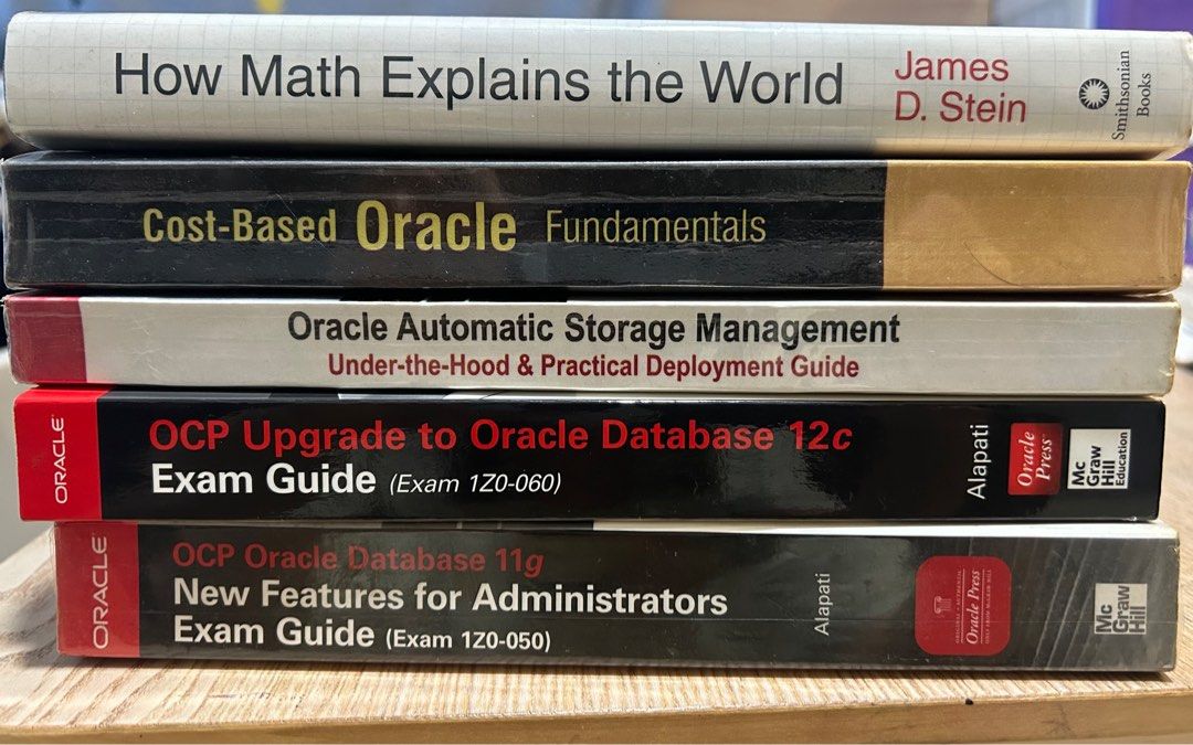 Oracle Database (Category: Textbooks) located in Singapore. Submitted by caca_01 (Listing ID 1333891708, Image 1). Description: .