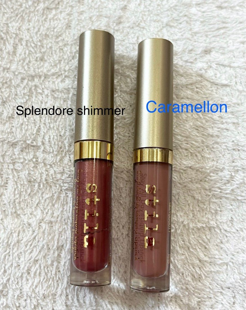 PER PIECE-STILA LIQUID LIPSTICK (Category: Makeup) located in San Juan City. Submitted by cashfrancefashioncosmetics_ph (Listing ID 1333874254, Image 1). Description: ‼️PER PIECE-STILA LIQUID LIPSTICK 1.5ml 📌450 EACH Shade: Splendore shimmer Caramellon .