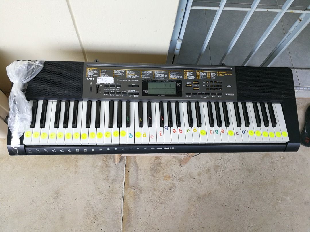 Piano Casio LK 265 Hobbies Toys Music Media Musical Instruments on Carousell