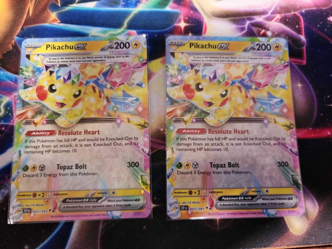 057 191 pokemon card Pokemon Pikachu ex 057/191 — KadOone main image 0