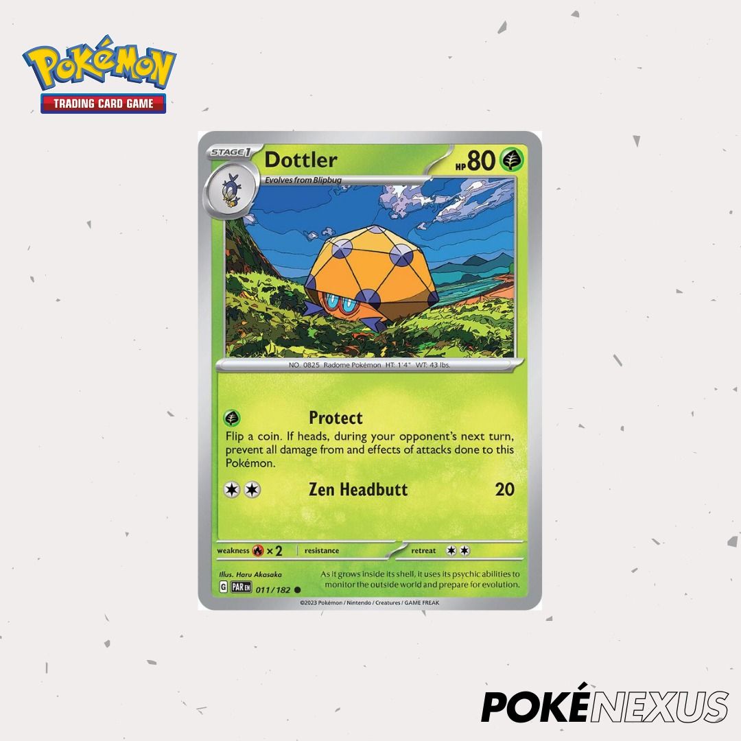 dottler pokemon card Amazon.com: Pokemon Sword & Shield Evolution Set - Orbeetle Dottler &  Blipbug - 19/202 main image 0