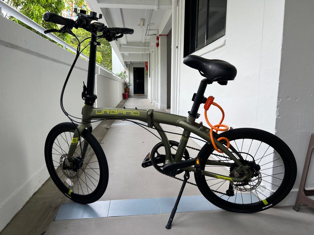 Polygon Urbano 5 Green Folding Bike
