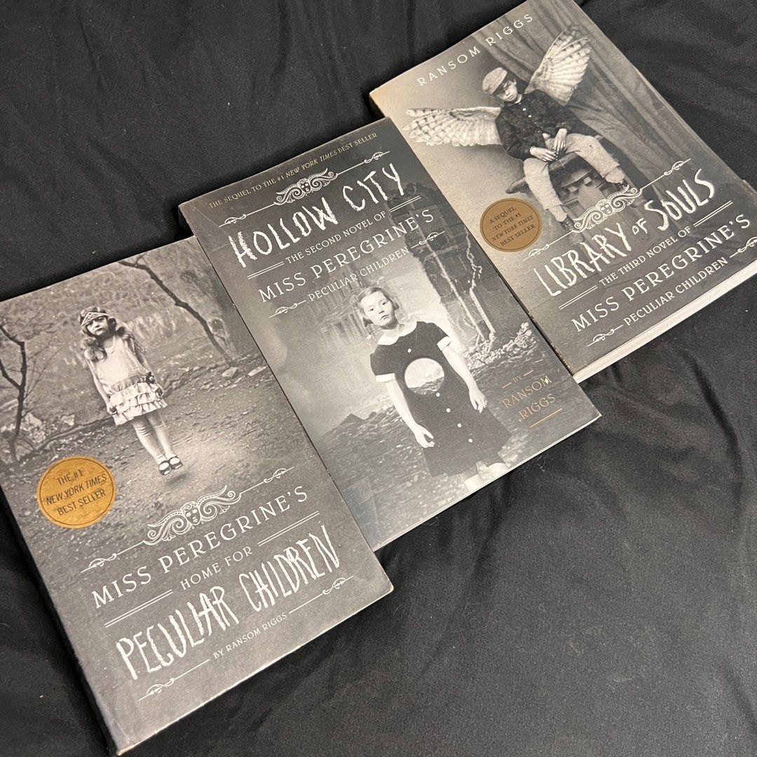 Ransom Riggs Books Signed by Author (Set of 3) Miss Peregrine's ...