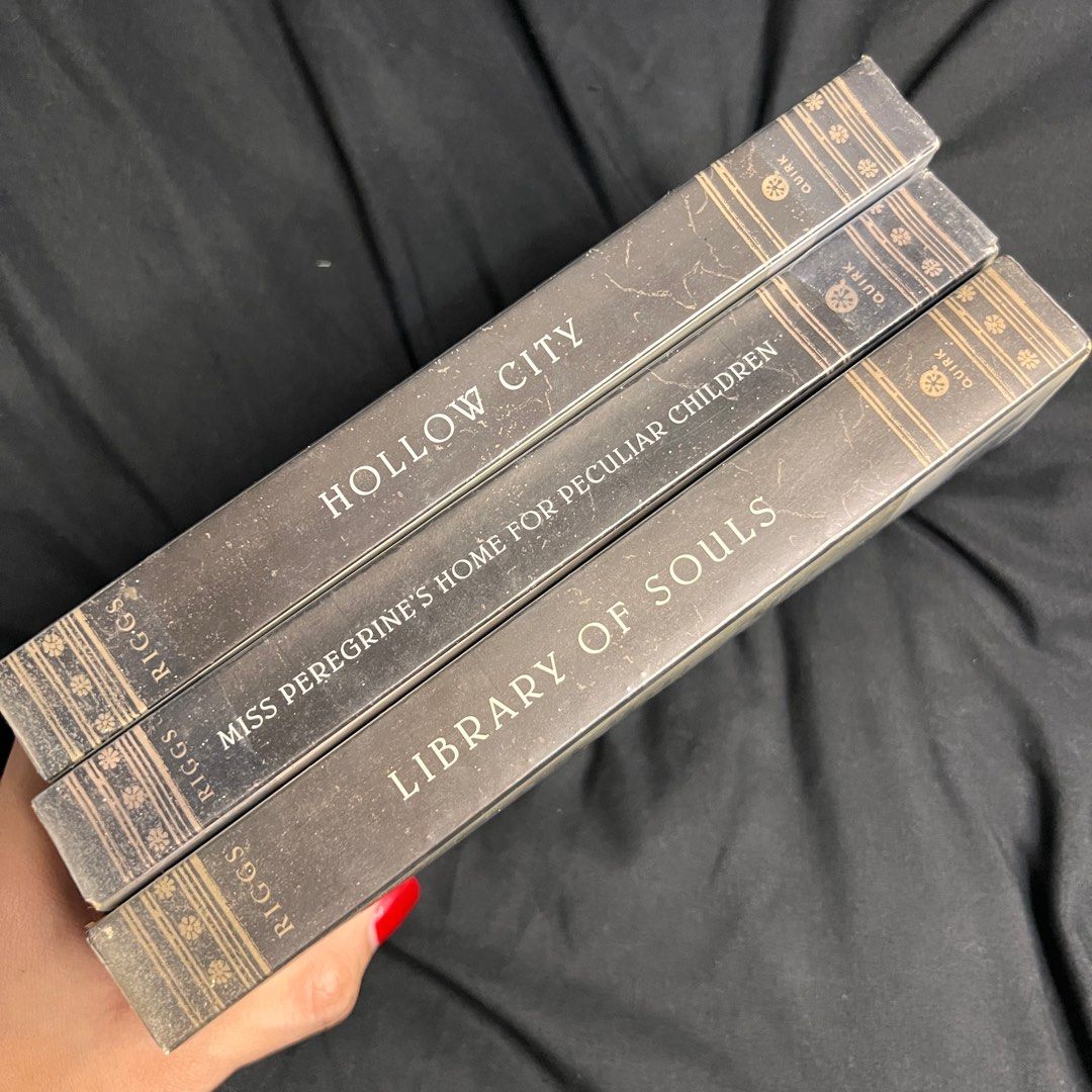 Ramson Riggs Ransom Riggs Books Signed by Author (Set of 3) Miss Peregrine's ...
