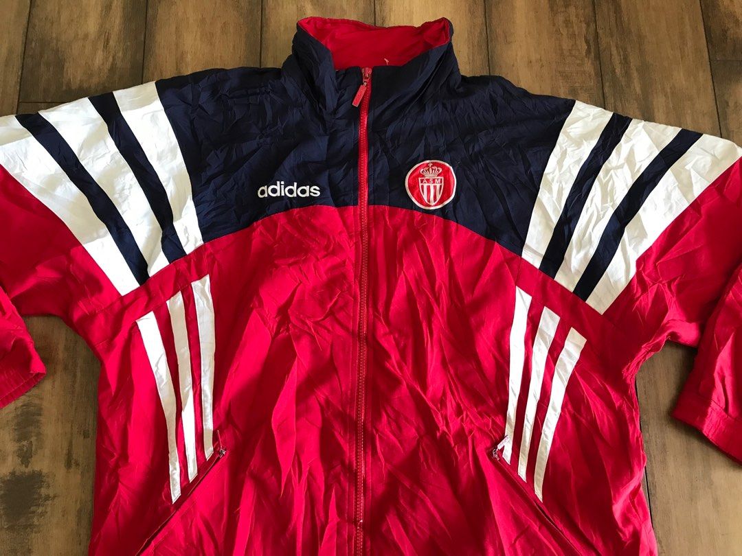 VESTE ÉQUIPE DE FRANCE porté vintage FFF Football ADIDAS jacket bleu 198 XXXL EUR 175,00 - FR