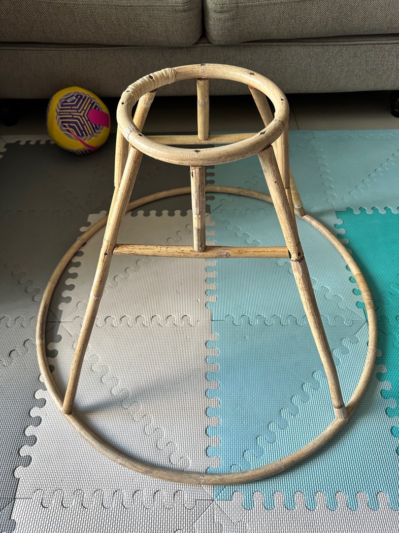Rattan Baby Walker Babies Kids Infant Playtime on Carousell