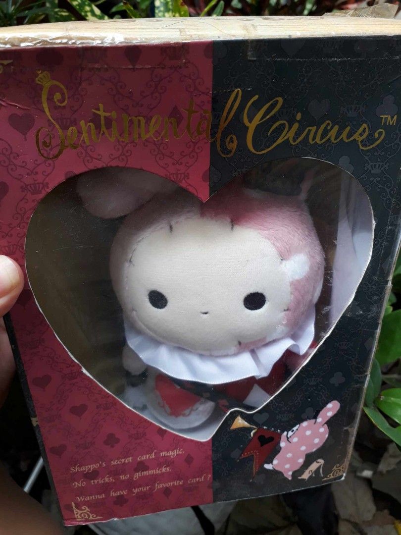 Sentimental Circus Secret Trump Plush (Category: Plushies & Soft Toys) located in Tuguegarao City. Submitted by Azzykimee (Listing ID 1333875466, Image 3). Description: ❗Actual Item Posted, What you see is what you get 🥰 ❗Box has dents and wasn't on its pristine condition anymore ❗Posted as lightly used since the plush itself is still in good condition ❗Color may differ. personally due to lightning ❗ Check Every photo provided ❗This item may loo