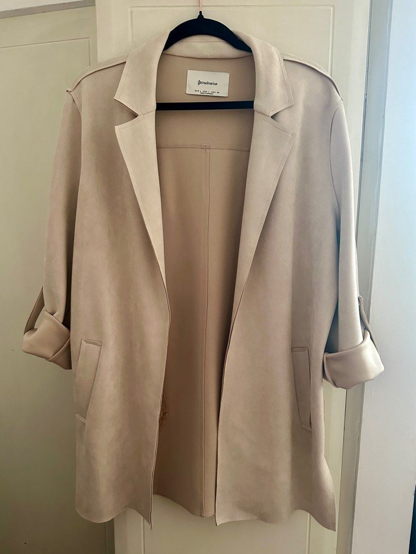 Coat stradivarius indonesia best sale