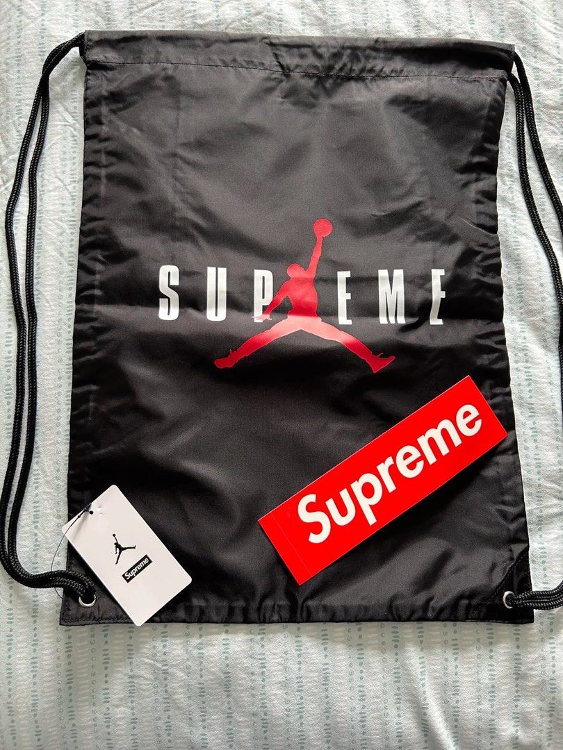 supreme gym sack bag