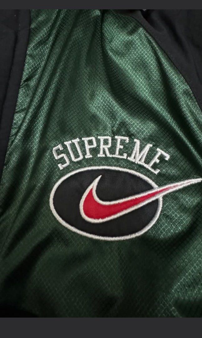 nike supreme green jacket