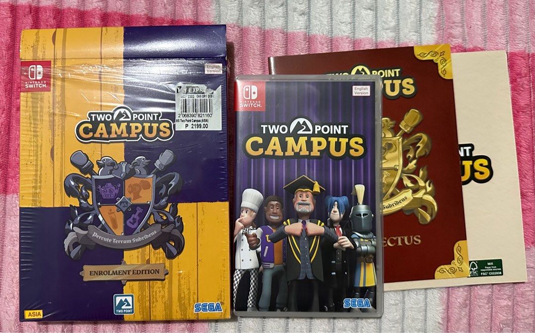 Two Point Campus (Nintendo) (Category: Nintendo) located in Paranaque City. Submitted by cmscll (Listing ID 1333967798, Image 1). Description: Rfs rarely used.