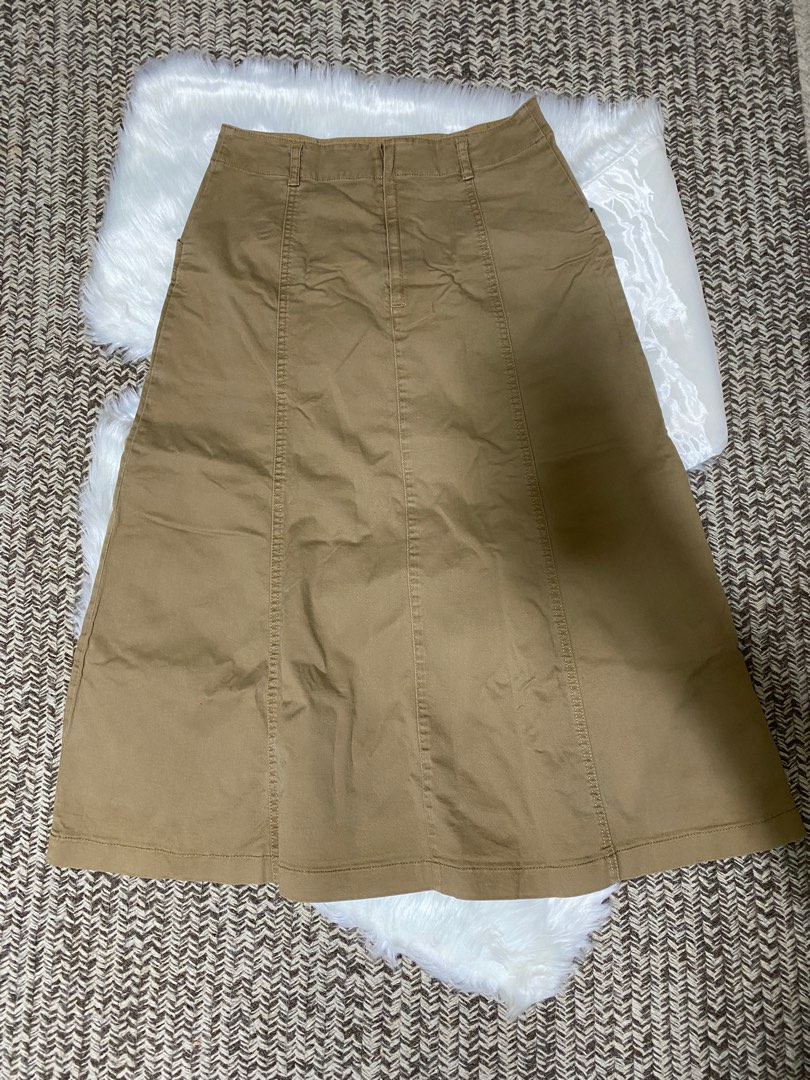 Kaki Skirt 15352