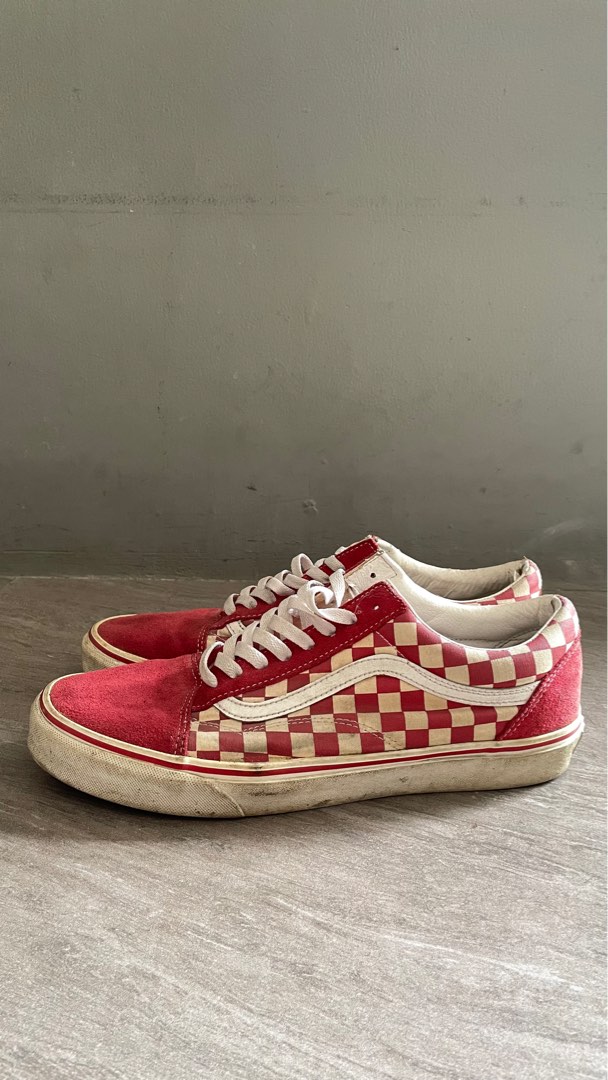 Old School Checkered Vans Skool Checkerboard Vans Vans Old School