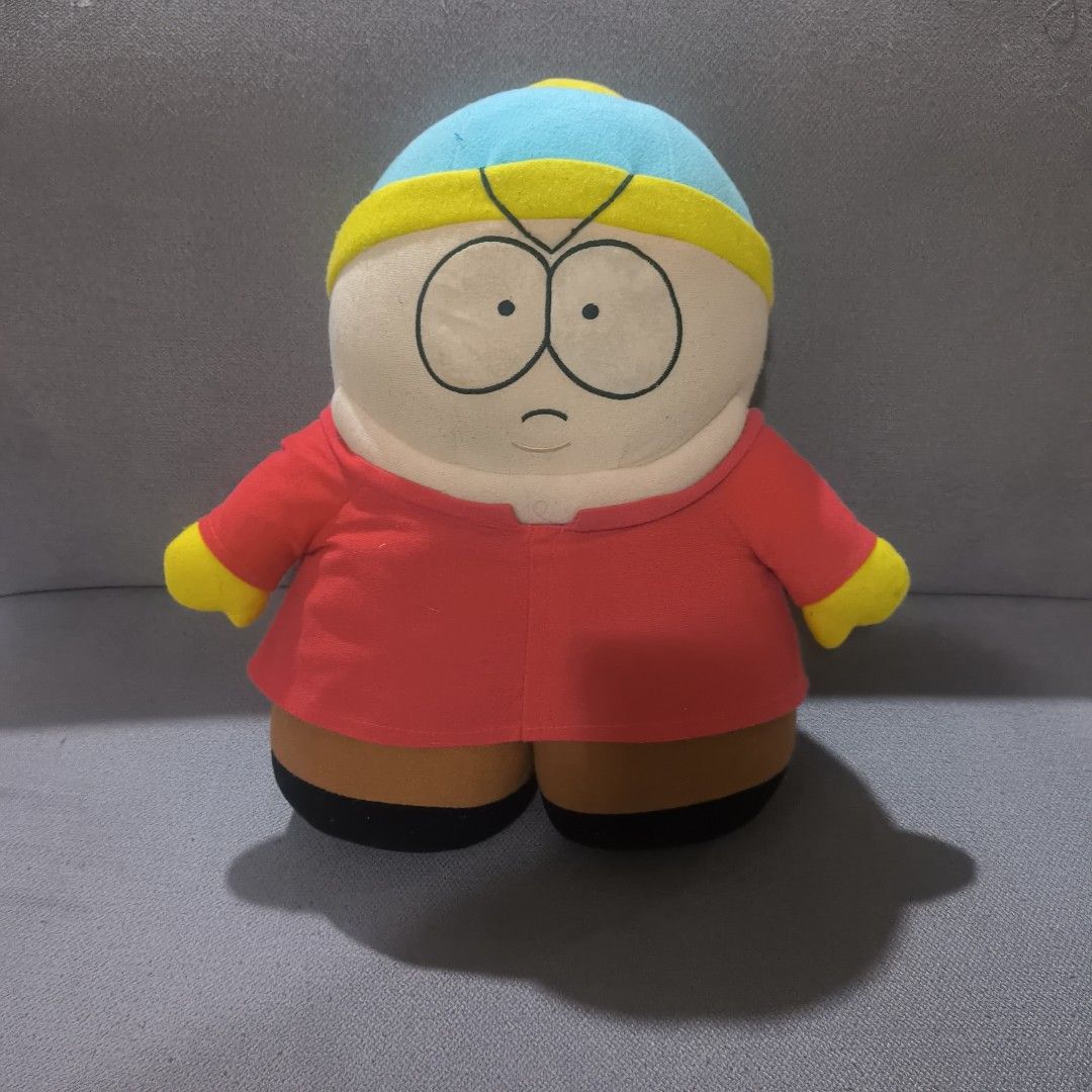 Vintage Big Cartman Plush Stuff Toy (Category: Plushies & Soft Toys) located in Bacoor. Submitted by zeuzc1an (Listing ID 1333971785, Image 1). Description: Meron sand box pero sira kayo nalang bahala if Papaayis nyo dirty eyes washable den pre loved authentic.