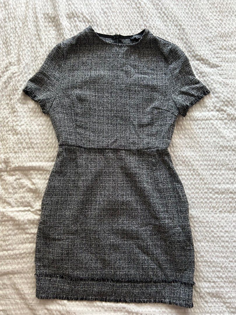 Loft tweed dress clearance