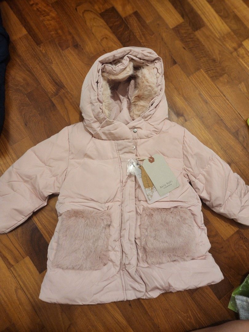Zara baby girl winter coat jacket Babies Kids Babies Kids Fashion on Carousell