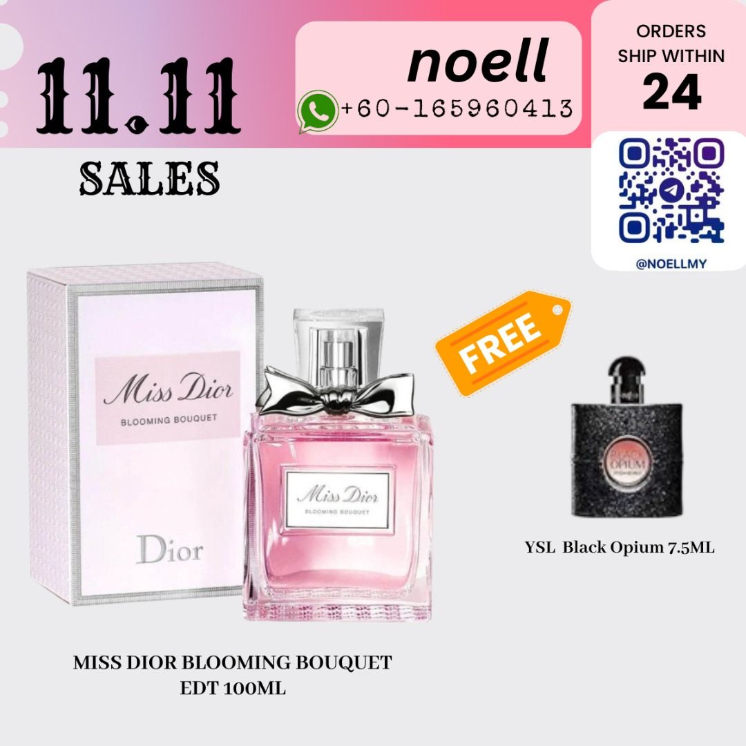 Wangi miss dior blooming bouquet 2025