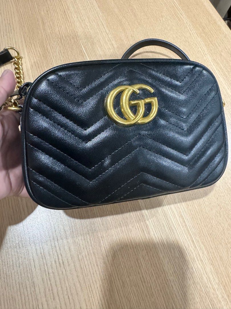 Gucci marmont matelasse camera bag hot sale