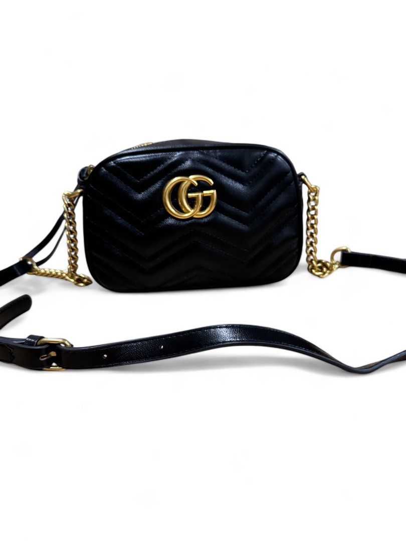 Gucci marmont matelasse camera bag on sale