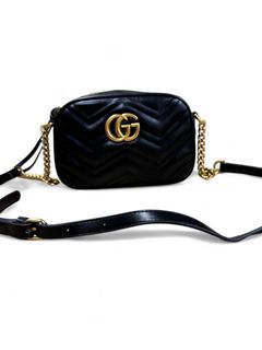 Gucci black camera bag hotsell