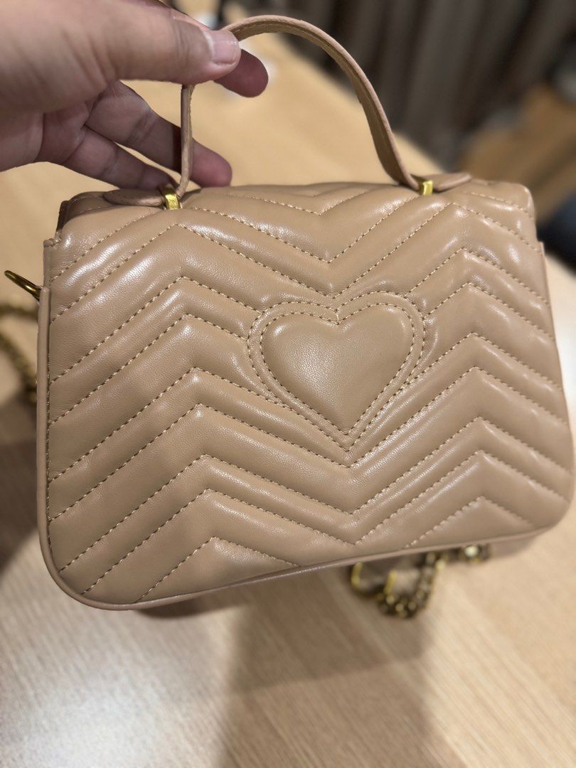 Gucci matelasse top handle bag discount
