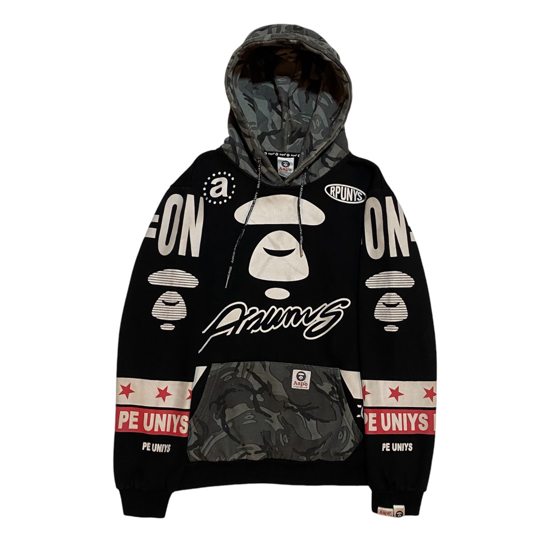 AAPE HOODIE 22x26 M L Men s Fashion Coats Jackets and Outerwear on Carousell