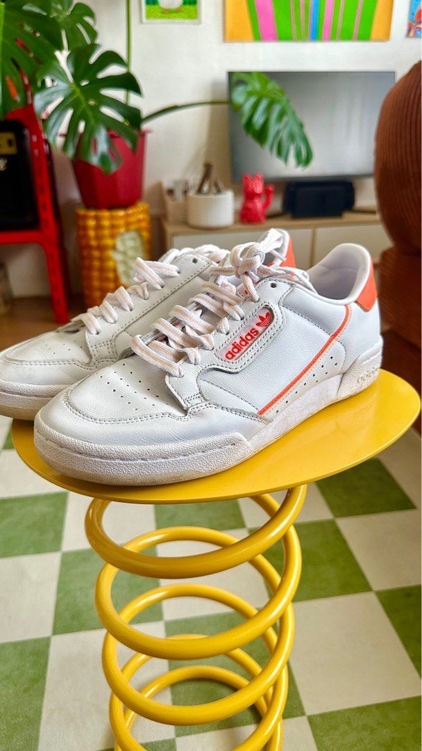 Adidas continental 80 orange discount