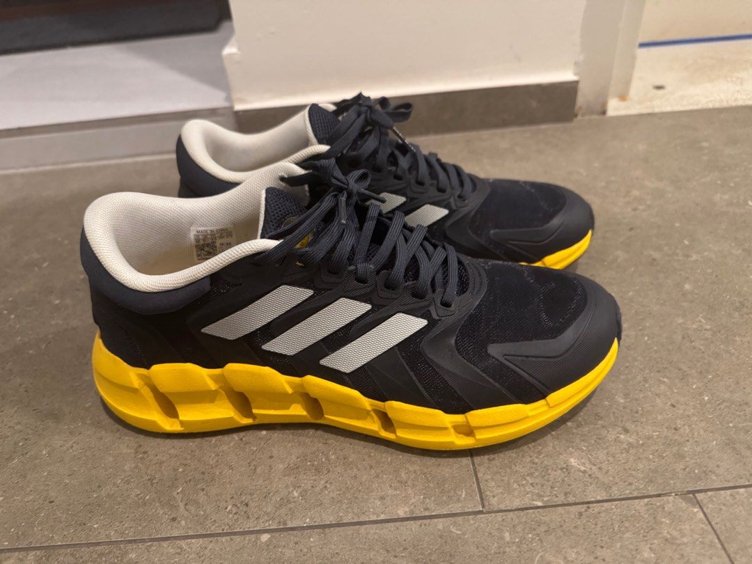 Running Shoe Adidas Climacool Shoes Black Yellow Climacool Shoes