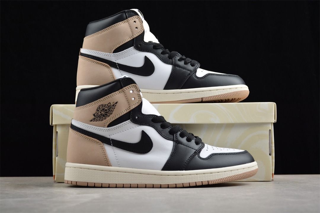 Air Jordan Retro High OG Latte shoes Euro Men's Fashion