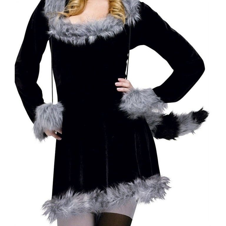 Animal Costume (Category: Babies & Kids Fashion) located in Bacolod City. Submitted by MiggysKidswearCollections (Listing ID 1335556249, Image 3). Description: Racy Racoon Female Animal Furry Costume Dress Dress only w/tails, other accessories not included. size: Medium 8-10 Y.O. Location: Bacolod City shipping Nationwide thru Flashxpress, add 75 small pouch.